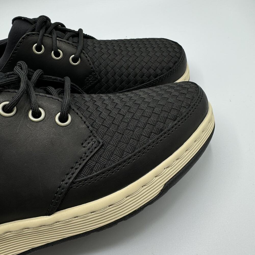 Dr Maertens Solaris Woven 3 Eye Black Oxford Sneaker Shoes Womens 8 New In Box - Picture 7 of 9